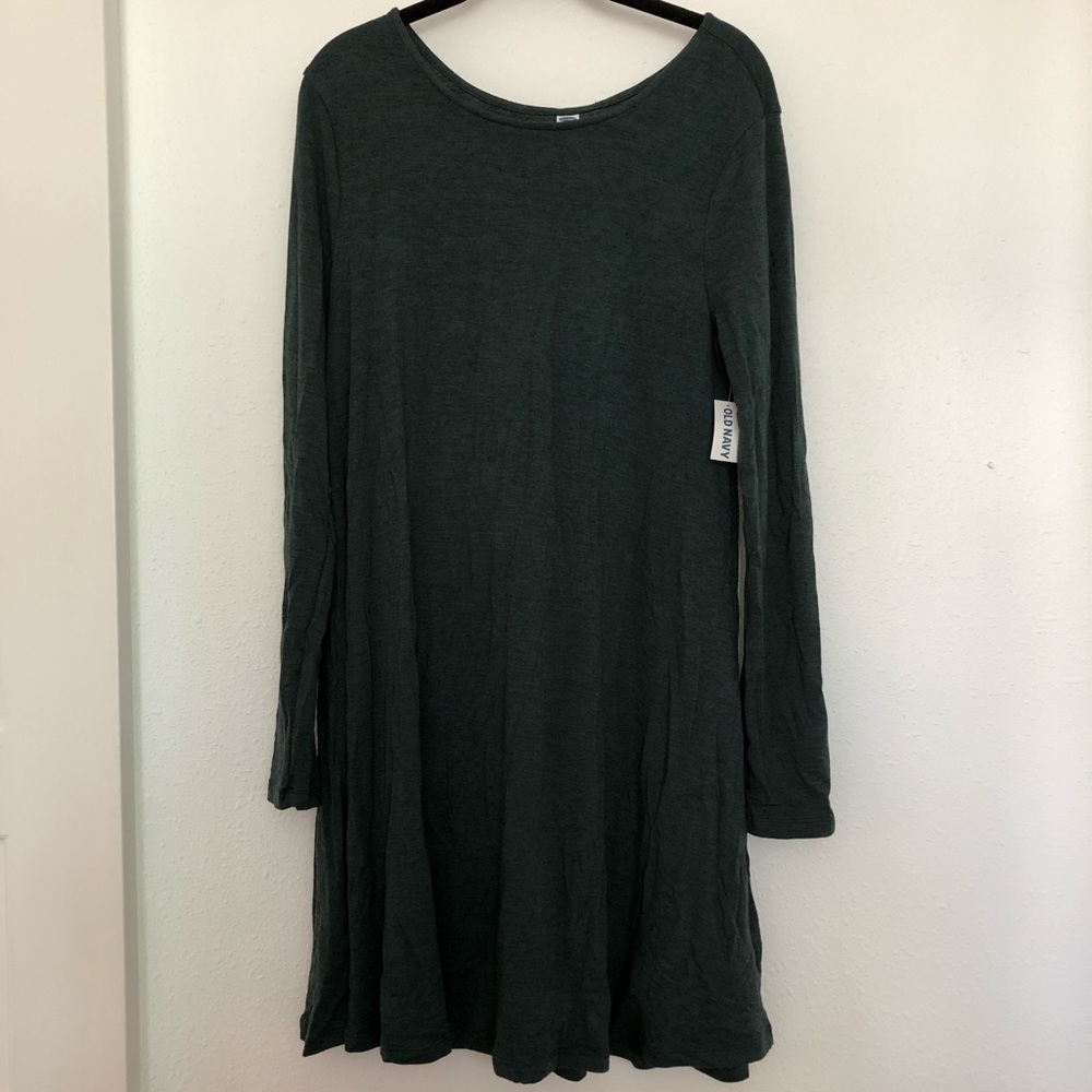 NWT Forest Green Swing Dress